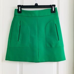 Zara Green Mini Skirt